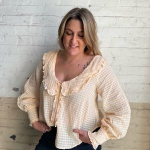 Ruffle blouse